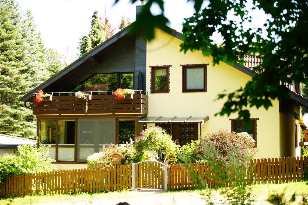 Ferienwohnung Im Wald Mit Kamin Bad Harzburg Esterno foto