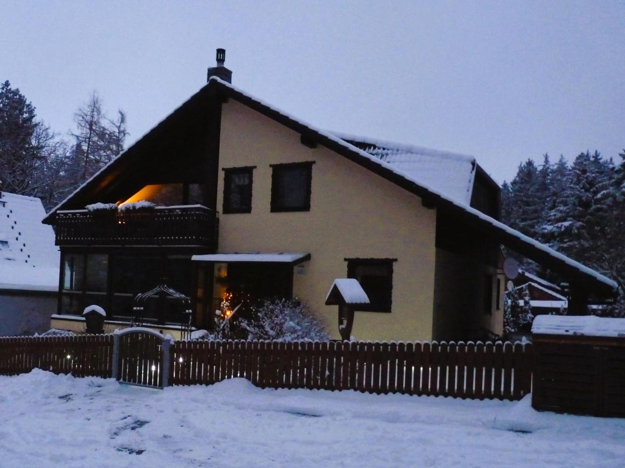 Ferienwohnung Im Wald Mit Kamin Bad Harzburg Esterno foto
