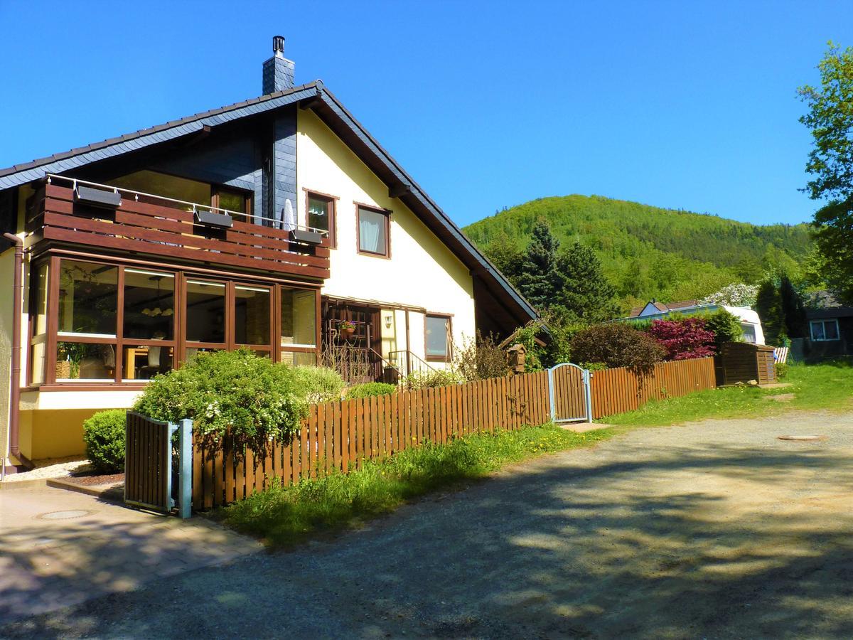 Ferienwohnung Im Wald Mit Kamin Bad Harzburg Esterno foto